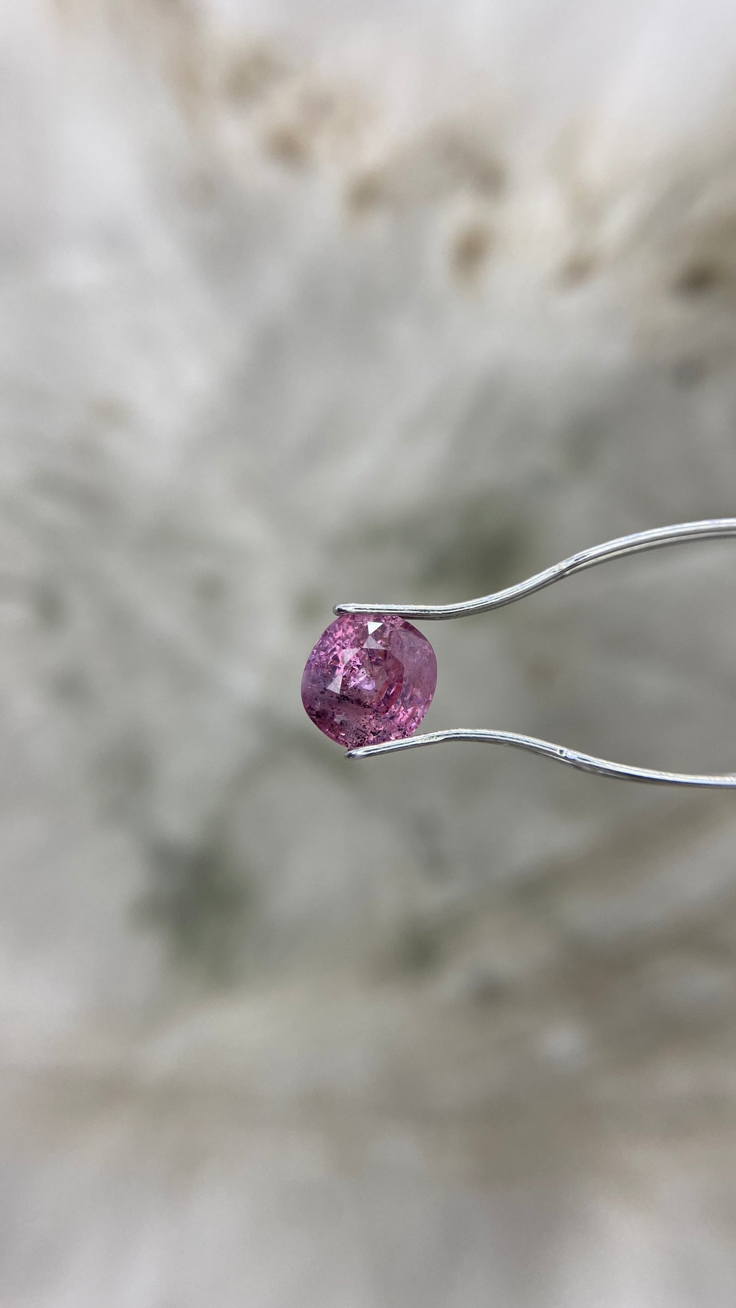 1.72ct Pepper Pear Sapphire