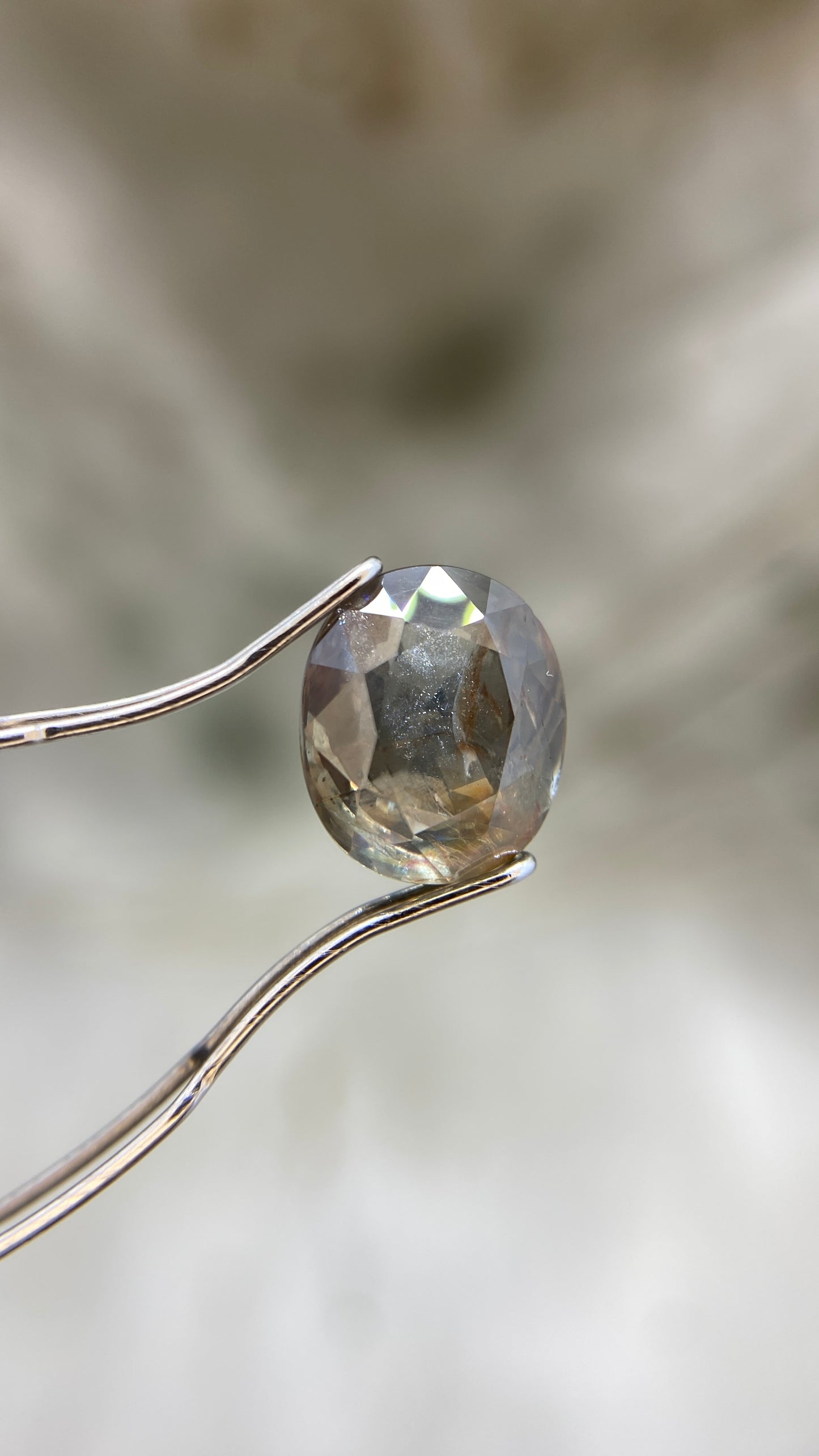 “Nebula” 4.95ct Unheated Sapphire