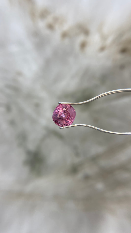 1.72ct Pepper Pear Sapphire